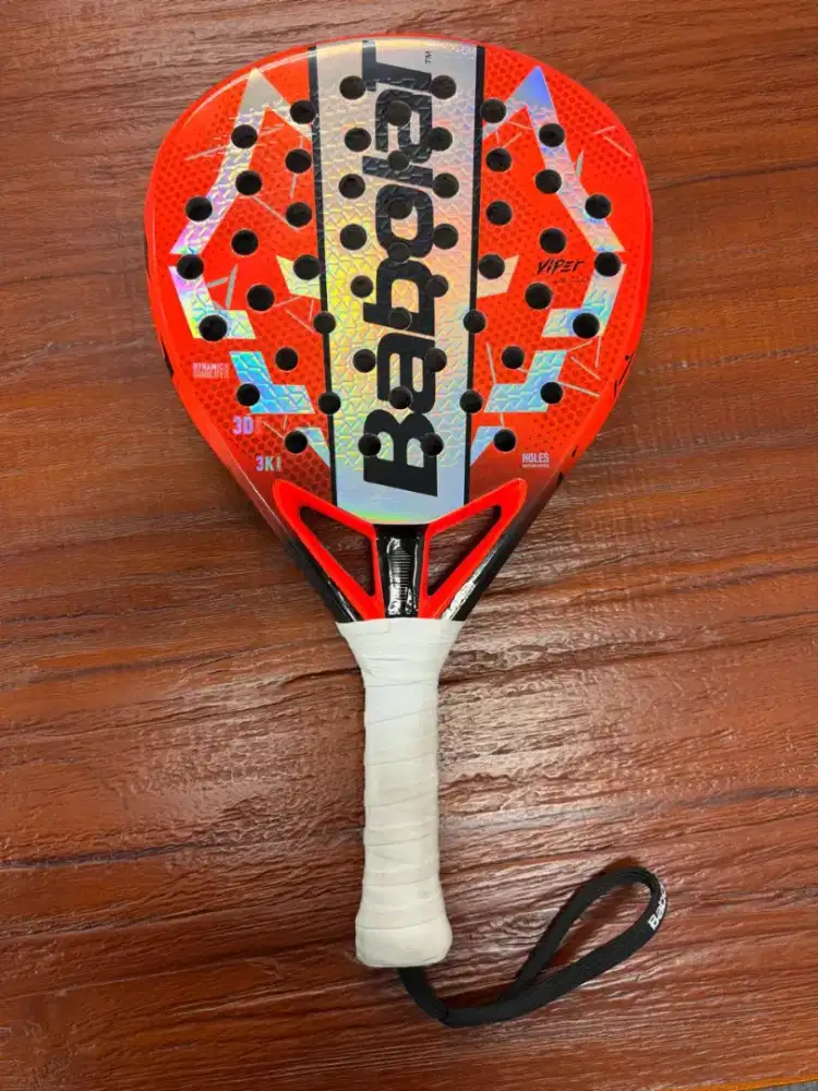 Raket Padel BABOLAT Viper Juan Lebron 30 2026 3K 365-375G Orange Black