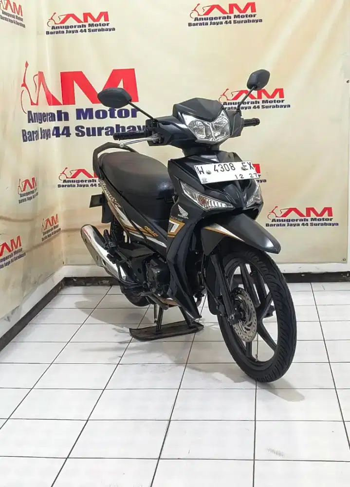 Ready Honda supra x 125 fi Tahun 2023 warna hitam