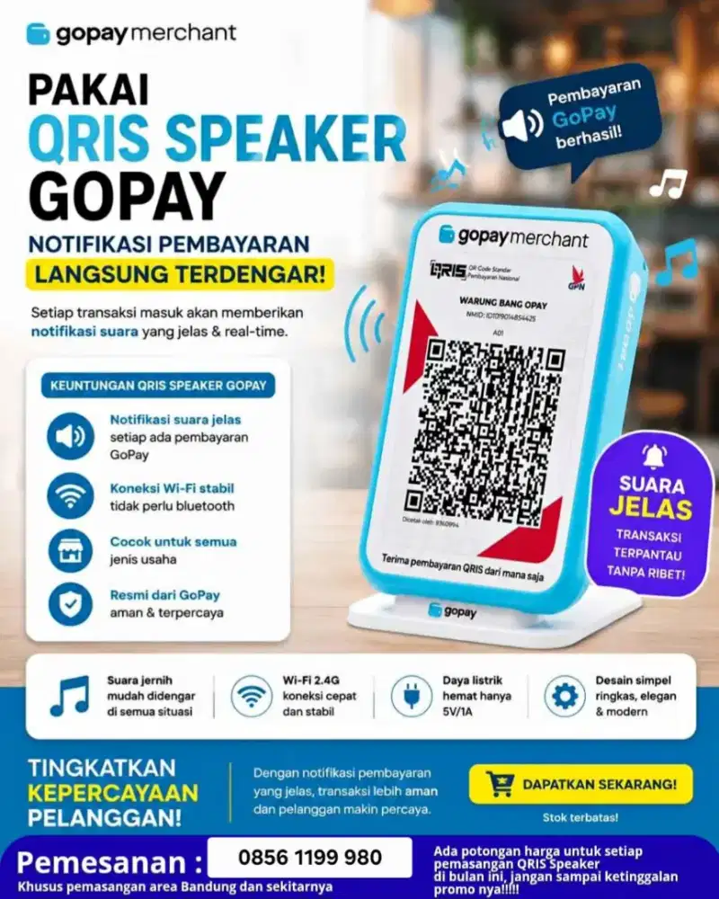 Gopay Spiker Qris