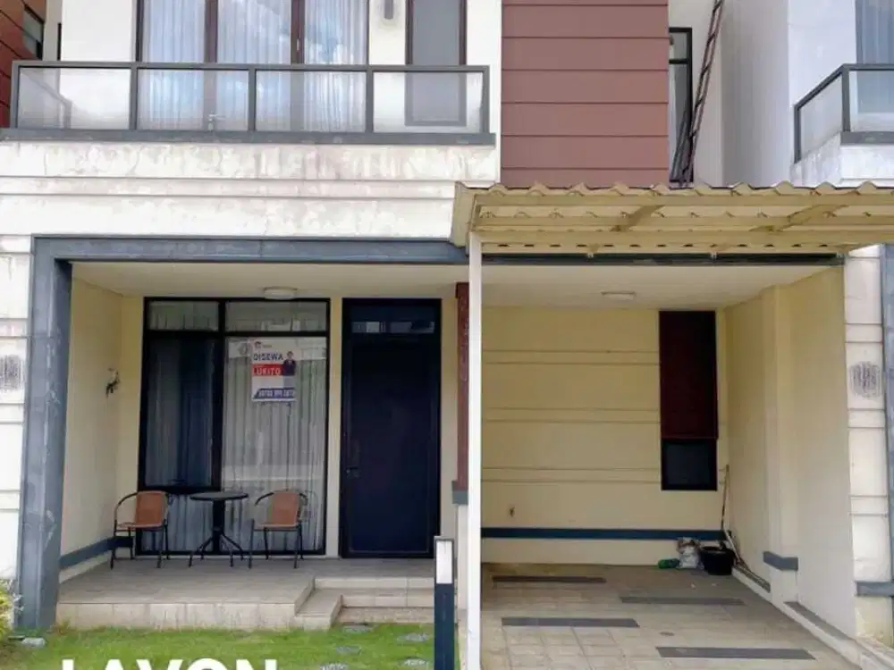 Disewakan Rumah Siap Huni di Lavon Swan City Full Furnished
