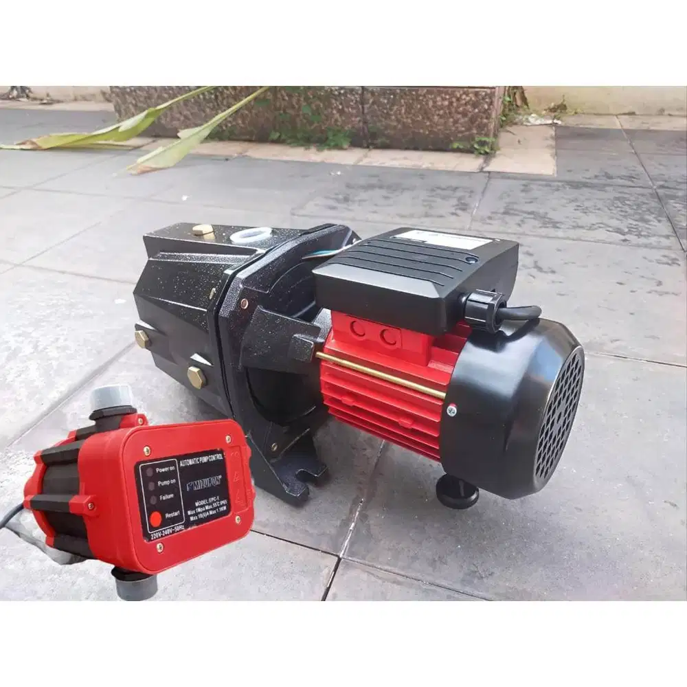 MAXPUMP SJ-120 Mesin Pompa Air Semi Jet Pump + Automatic Otomatis