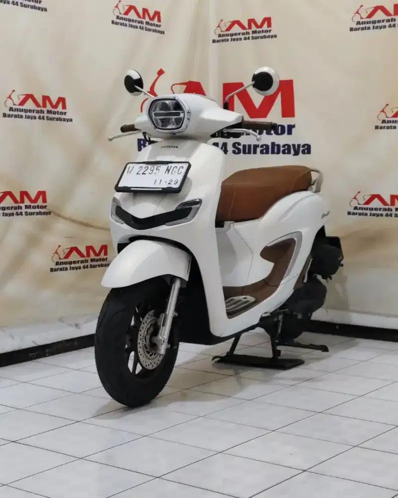 Am Barata #Km 6 Ribu Honda Stylo ABS tahun 2024 warna putih