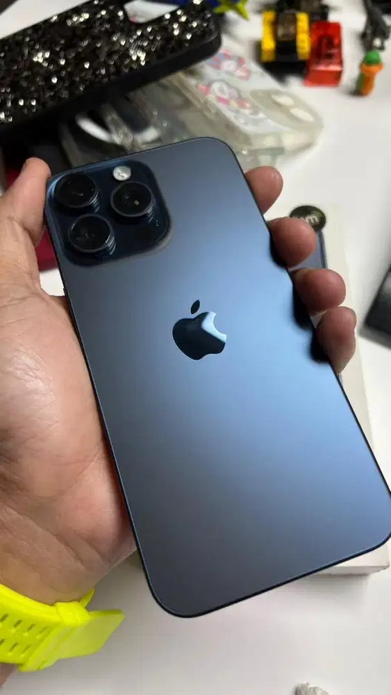 FS Iphone 15PM 256gb IBOX titanium blue fullset