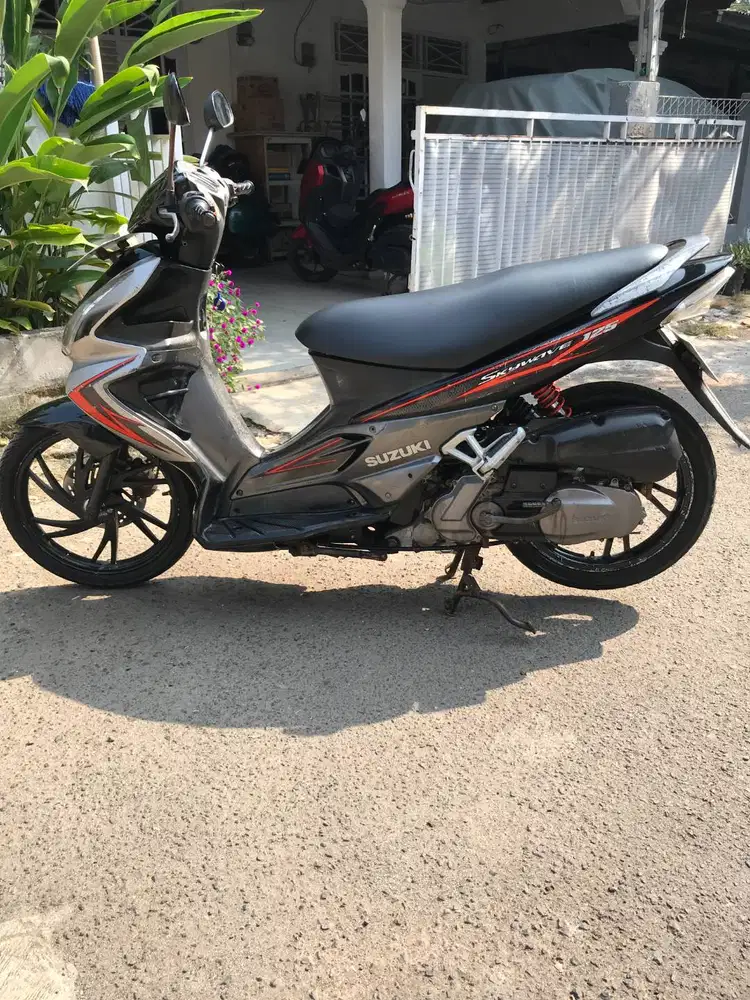 Suzuki Skywave 2008 Silver Hitam