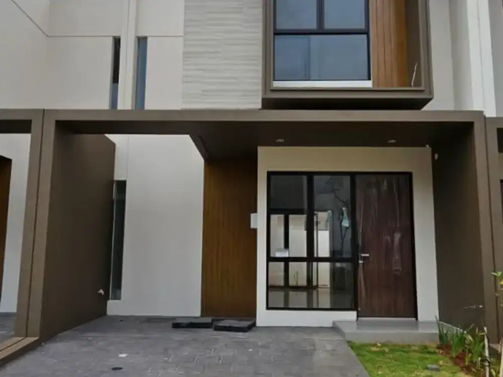 Rumah Cluster 2 Lantai Brandnew Tipe Linnea di Perumahan Cluster Aeris Citra Garden Serpong Cisauk Tangerang