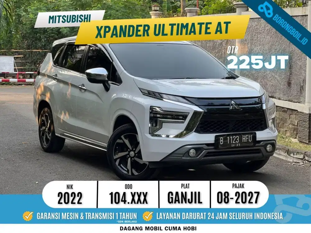 Mitsubishi Xpander Ultimate At 2022 Putih avanza veloz q