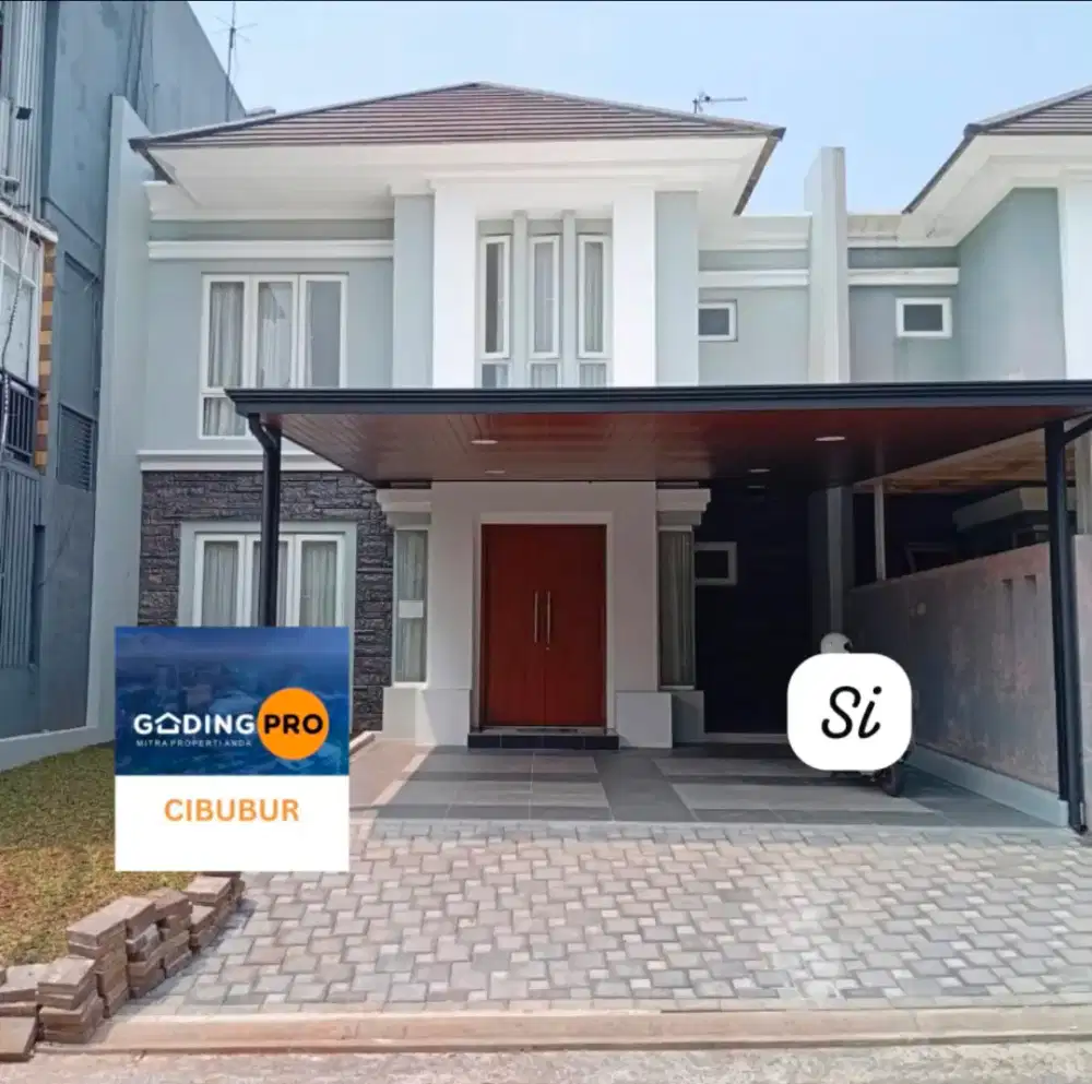 DIJUAL RUMAH CANTIK SIAP HUNI DI KOTA WISATA CIBUBUR