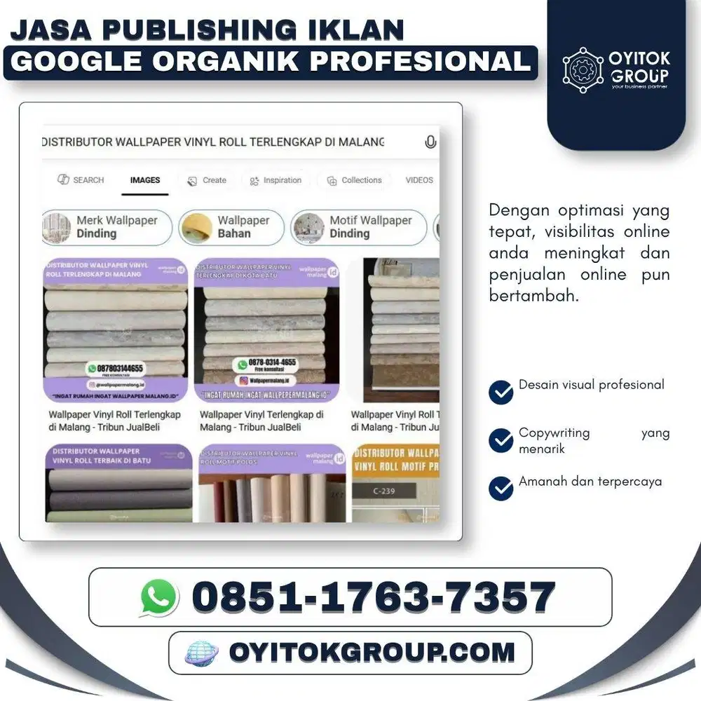 JASA PUBLISHING IKLAN GOOGLE ORGANIK PROFESIONAL