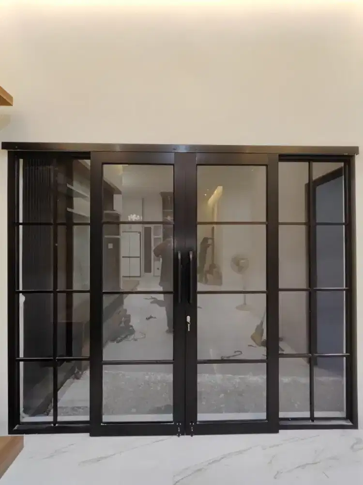 Dijual pintu skat dan jendela dari aluminium