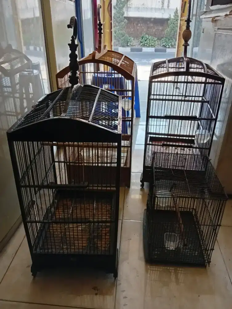 Jual sangkar burung macem2 ukuran 5 biji rad
