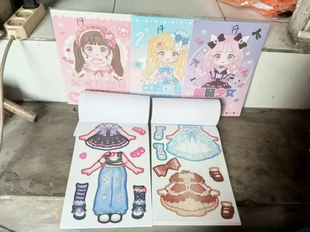 Mainan Anak Buku stiker wajah set