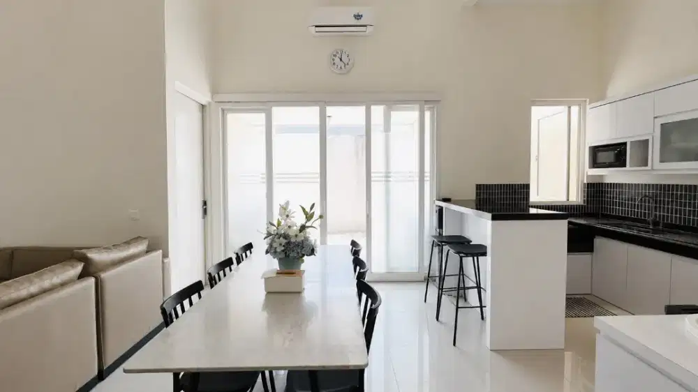 Rumah dijual graha padma siap huni strategis jalan lebar nego