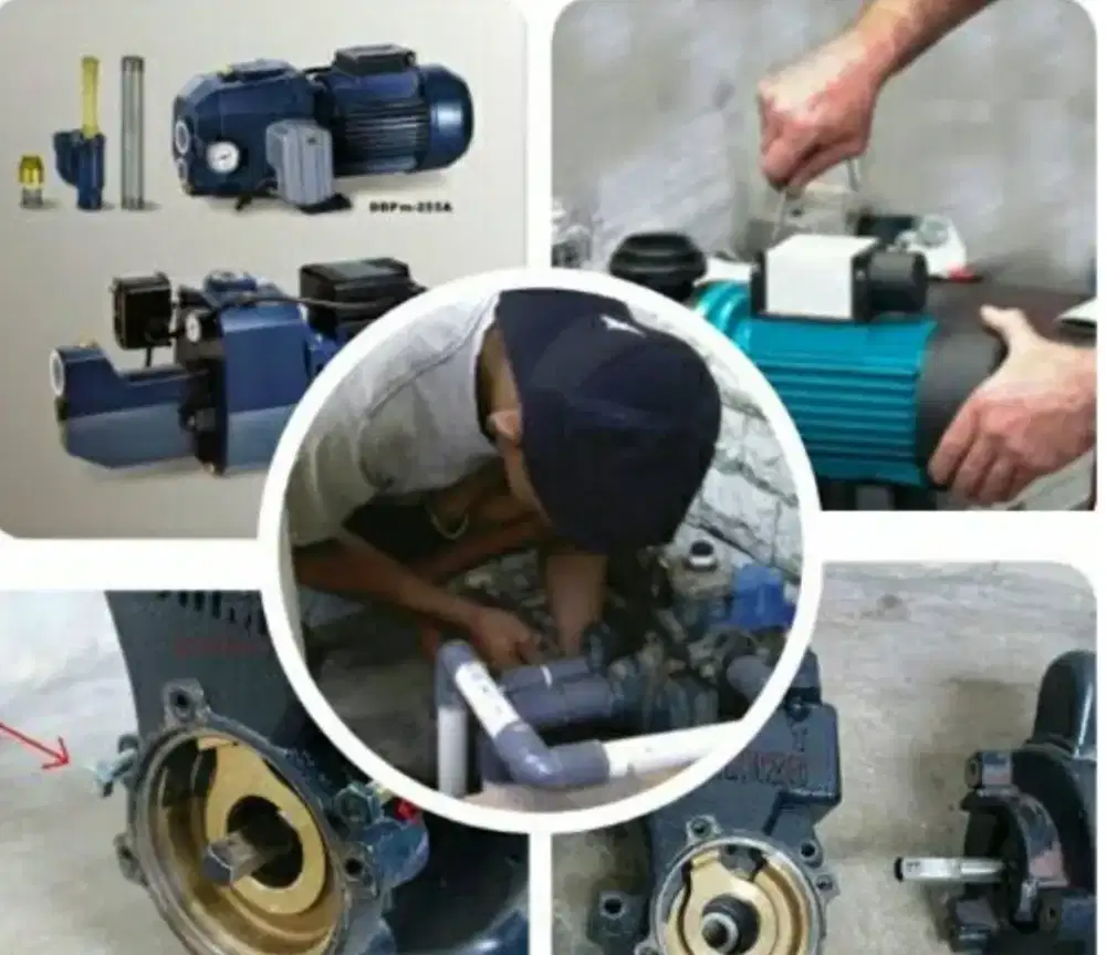 servis pompa air, servis kulkas dan mesin cuci