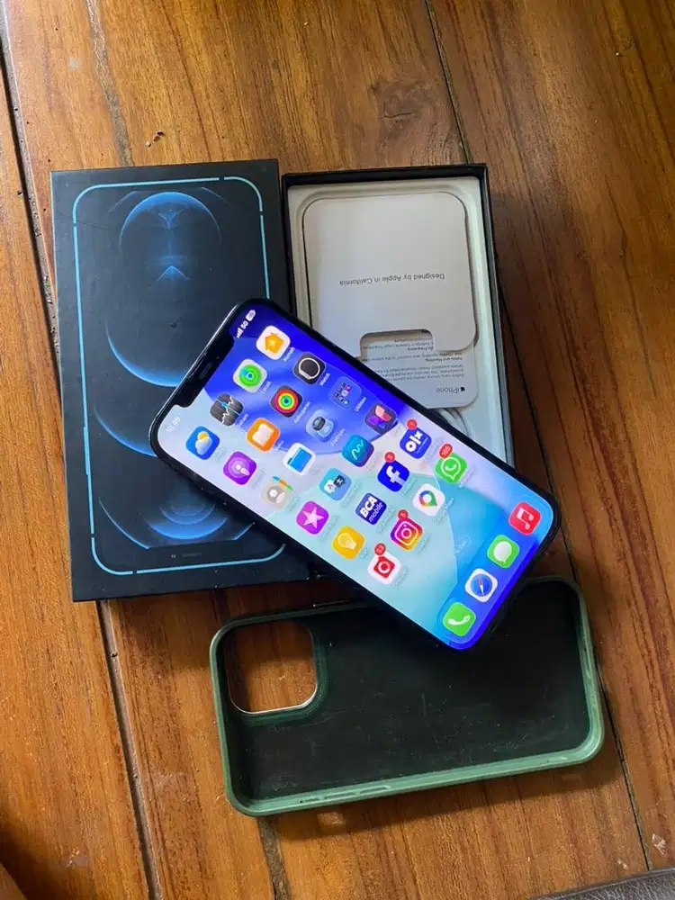 Iphone 12 pro max 256gb pacific blue ibox