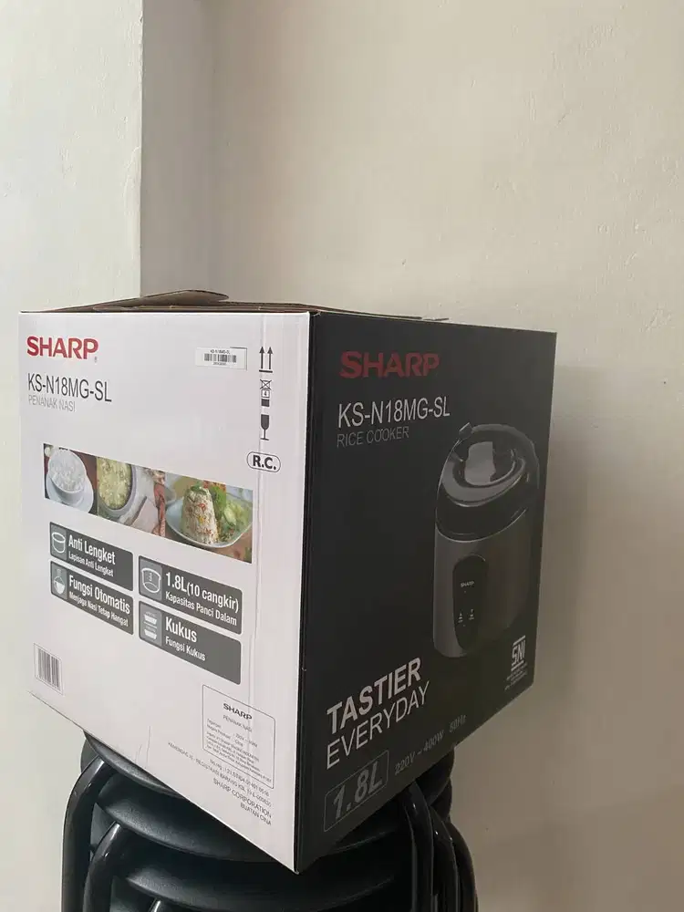 Dijual Cepat Rice Cooker SHARP KS-N18MG-SL 1.8L Baru + Garansi