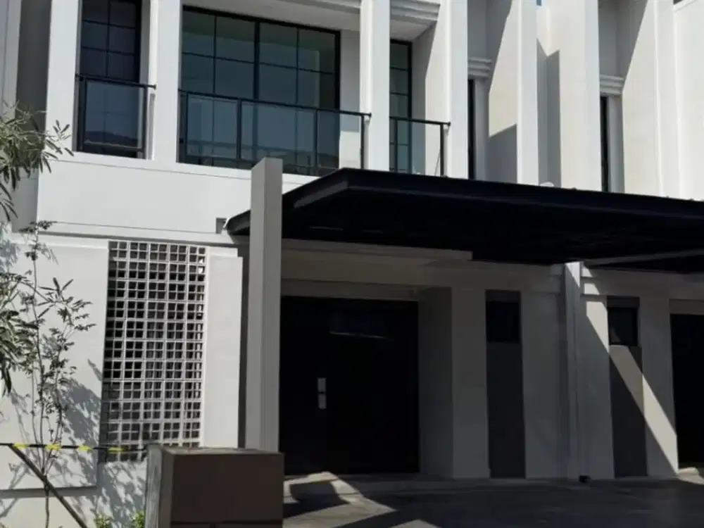 disewakan rumah 2 lantai siap huni type signature bsd strategis