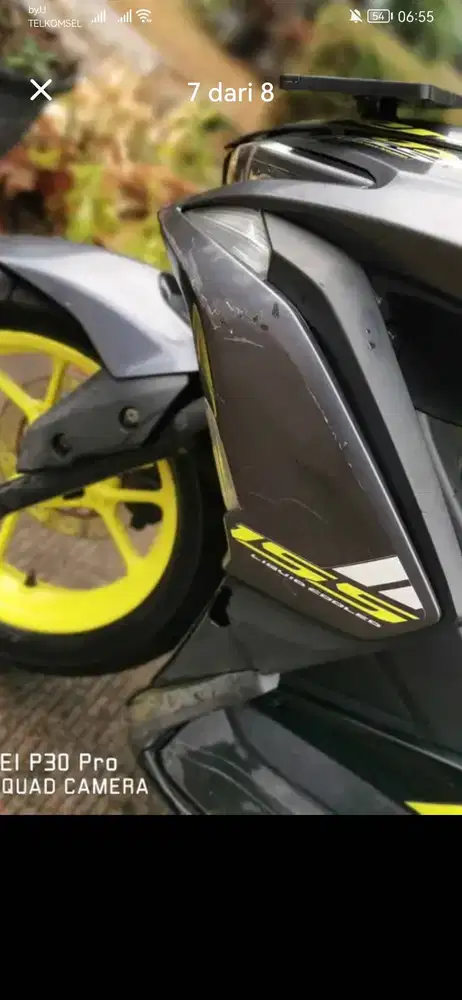 aerox standar plat D