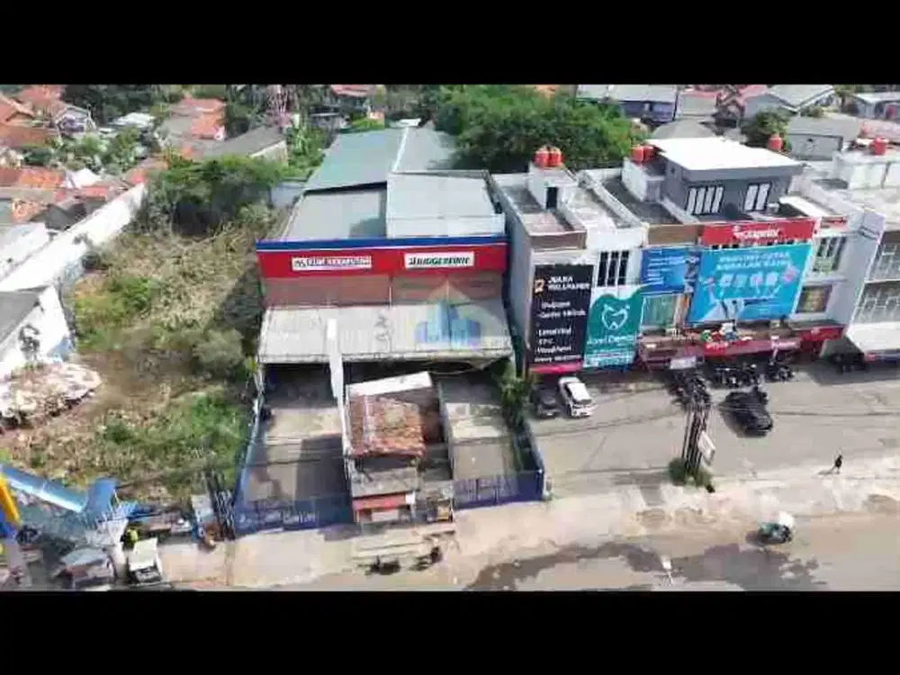 *DIJUAL* Tanah Dan Bangunan - Bengkel di Jalan Raya Serpong, Panunggangan - Kota Tangerang.