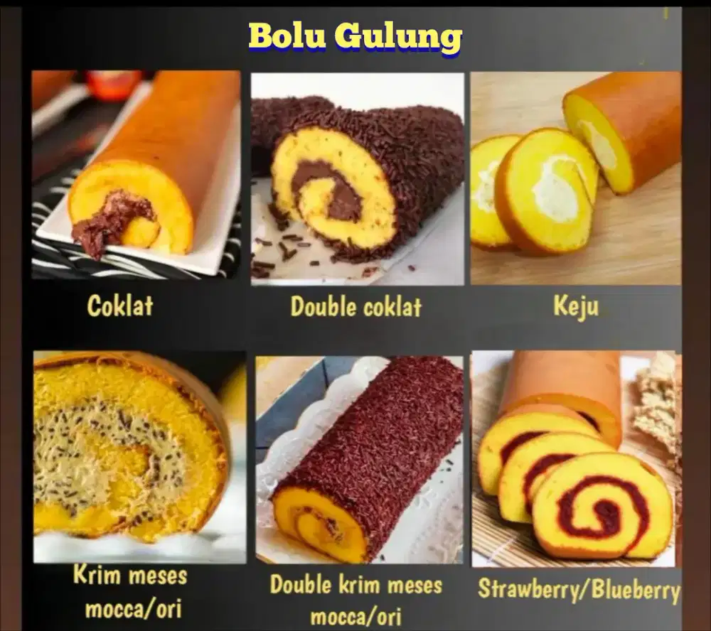 Bolu Gulung Lembut Premium