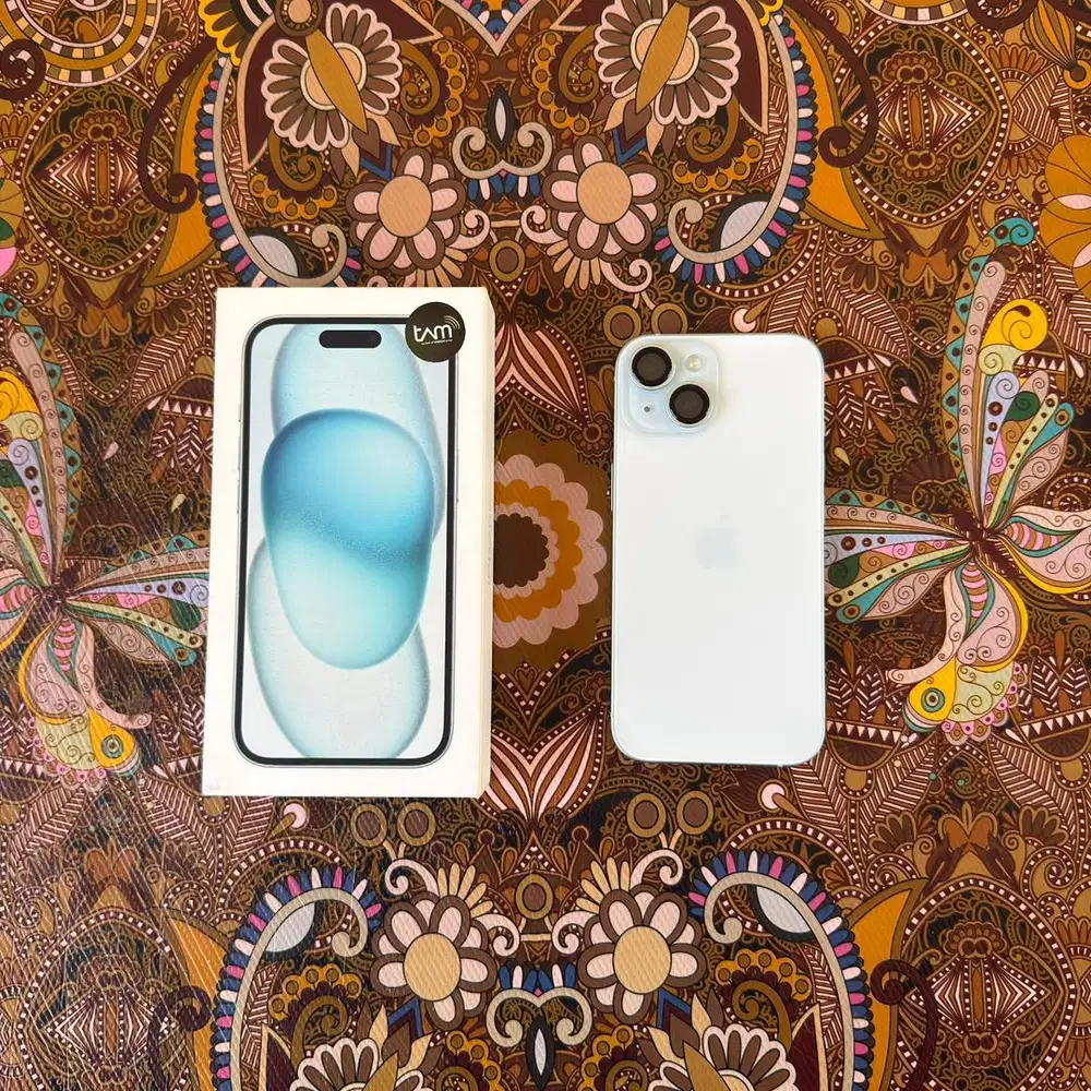 iPhone 15 128Gb Fulset iBox mulus like new