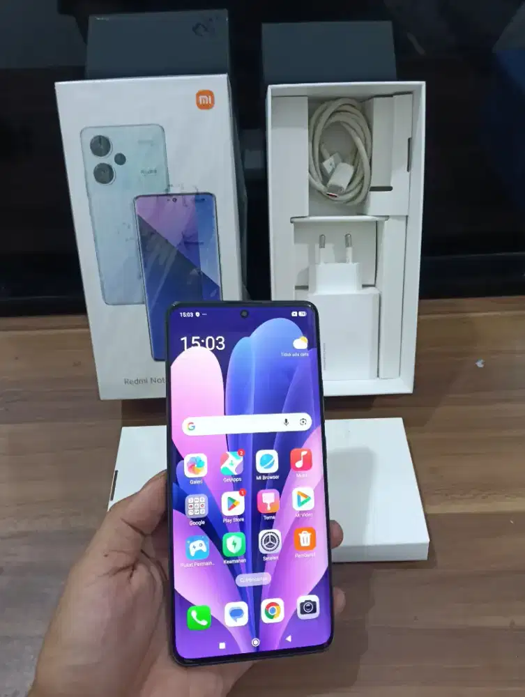 Redmi Note 13pro+ 5g ram 12/512gb seken murah dan lengkap