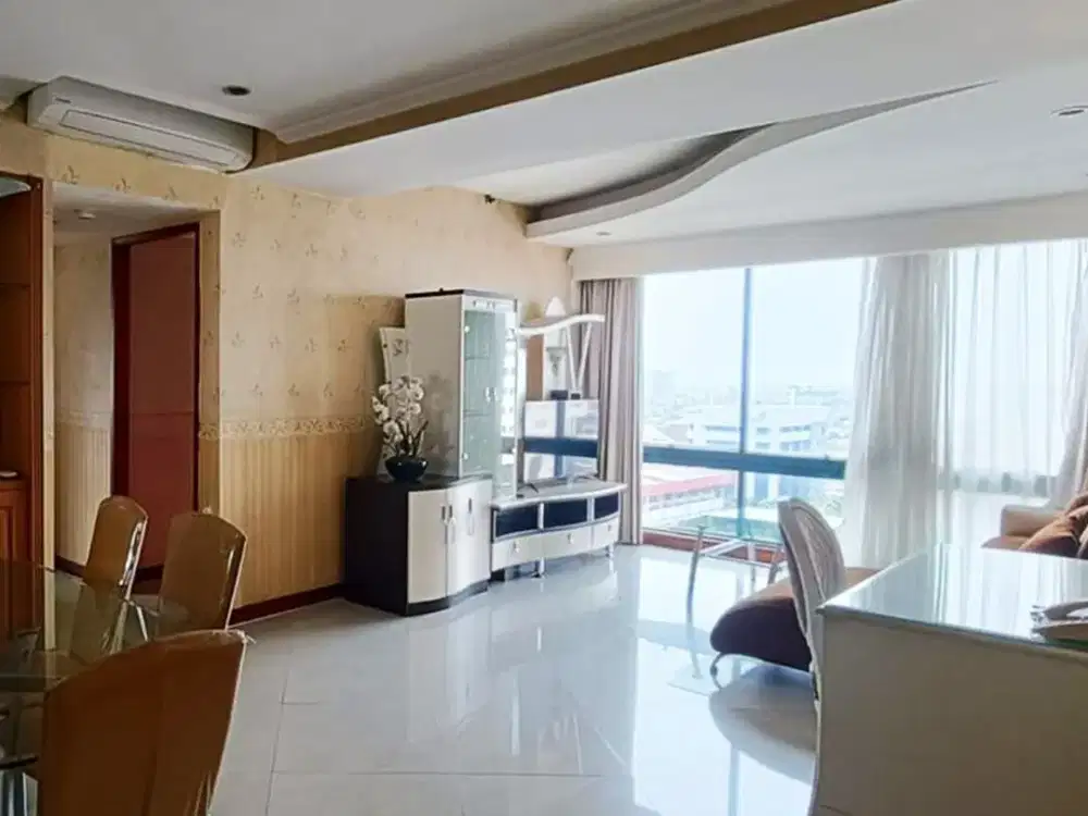 Disewa 110jt perTahun, Taman Anggrek Condominium 2 Bedroom, Fully Furnished, City View