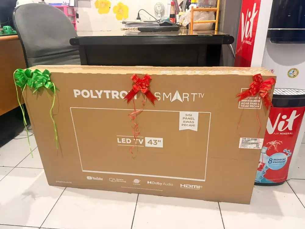 Jual tv baru polytron 43 inch