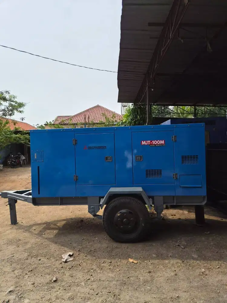 Mitsubishi Daigenko 100 KVA Silent Trailer