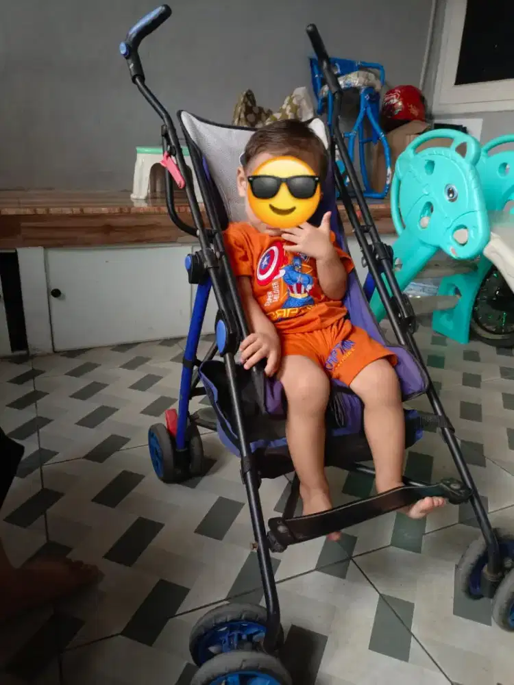 Stroller plico (bisa dilipat)