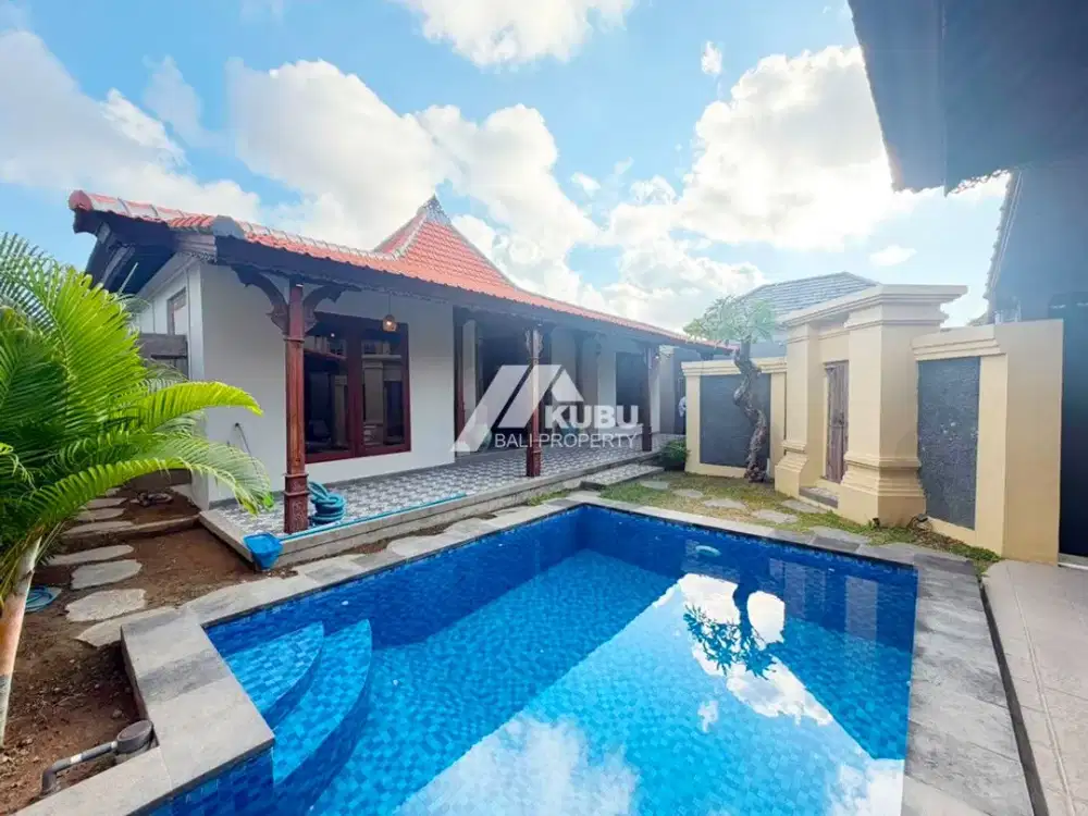 KBP0983 villa with joglo design in sanur
