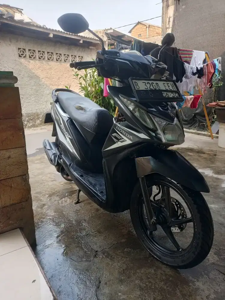Honda beat fi starter kasar 2014