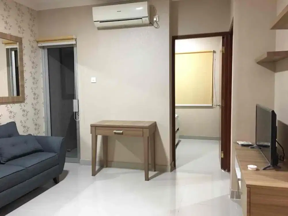 disewakan apartemen gading mediterania kelapa gading 2 kamar furnish