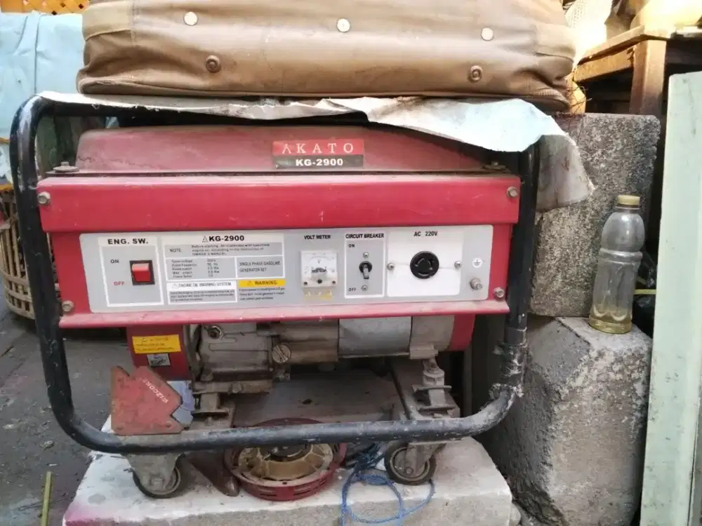 Jual mesin genset second/bekas