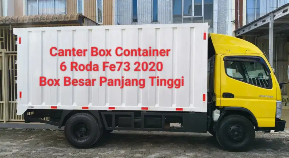 Colt Diesel 6 Roda HD110Ps 2020 Canter Box Container Original Terawat