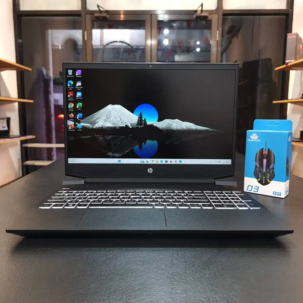 PROMO AGUSTUS! LAPTOP GAMING MURAH HP PAVILION 15-EC0037AX