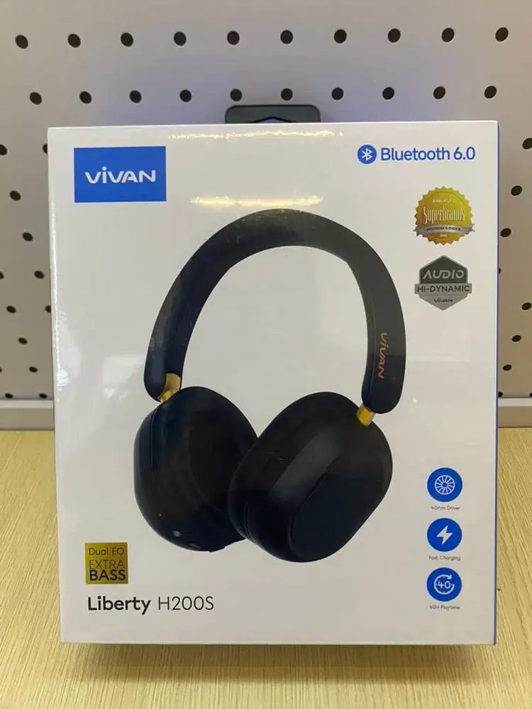 HF Headphone Vivan Liberty H200S Black