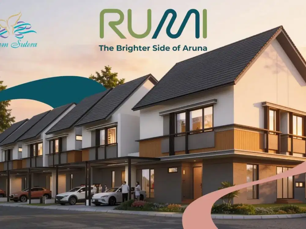 Dijual Hunian Terbaru 2 Lantai Rumi @Sutera Aruna di Alam Sutera, Tangerang