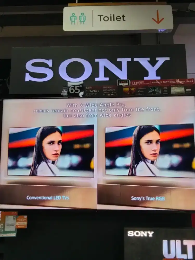 SONY BRAVIA RGB 65inch Dolby Vision Atmos