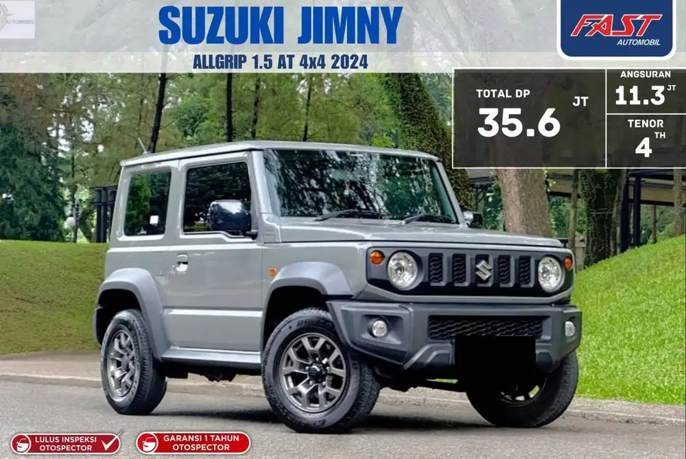 LOW KM GARANSI 1TH  SUZUKI JIMNY 2024 ALLGRIP 1.5 AT 4×4 PJAK PNJG