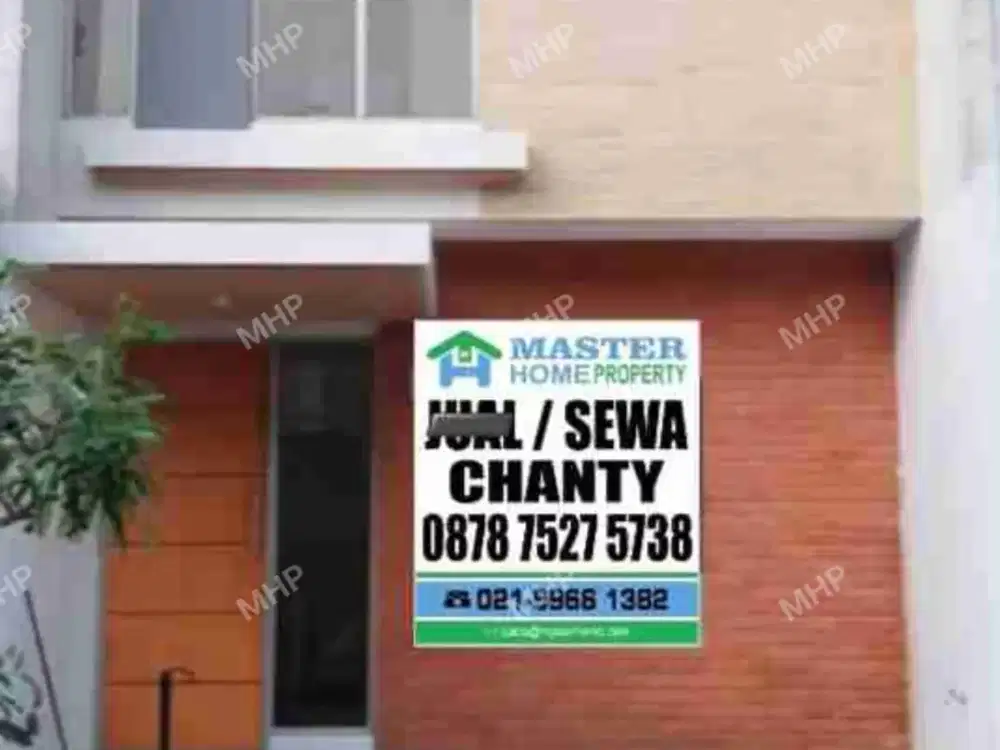 Rumah Cluster 2 Lantai Disewakan