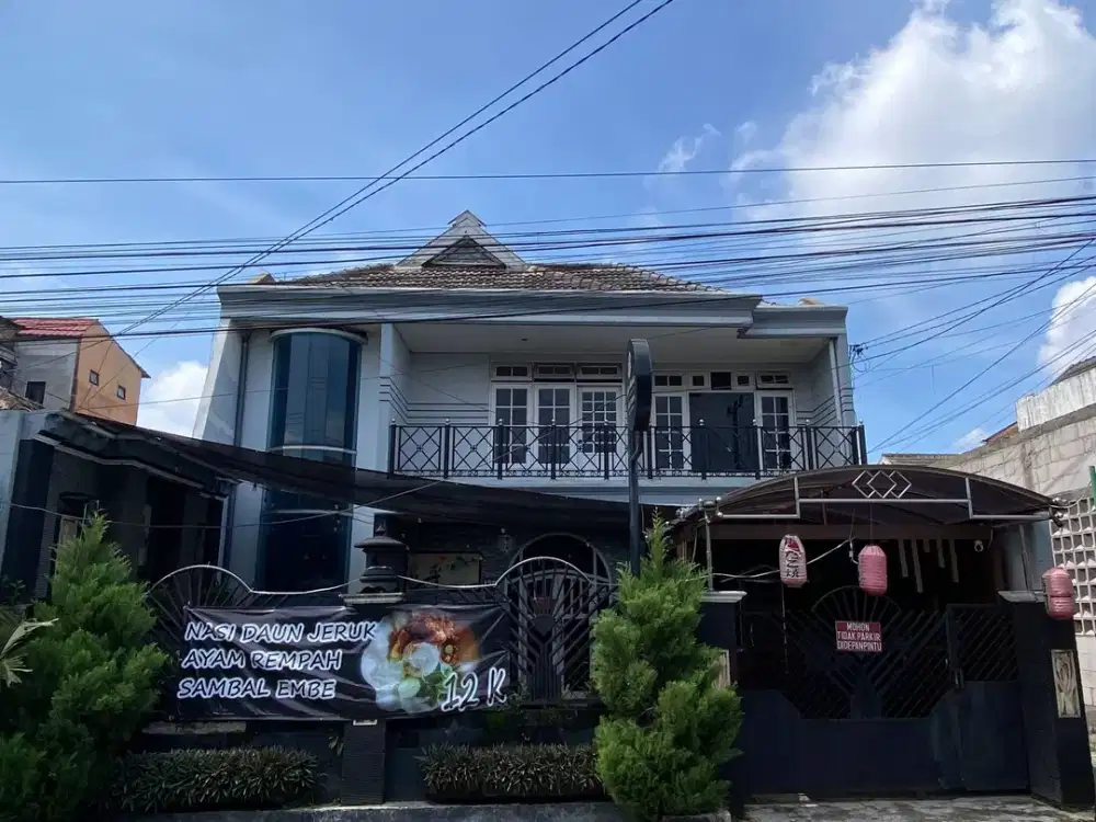 Dijual Rumah Pinggir Jalan Raya Area Teluk Pandanwangi Blimbing Malang