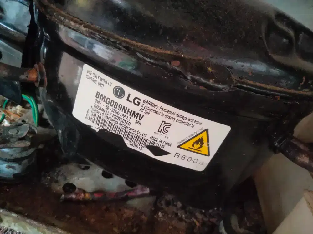 PCB+kompresor inverter 2 pintu