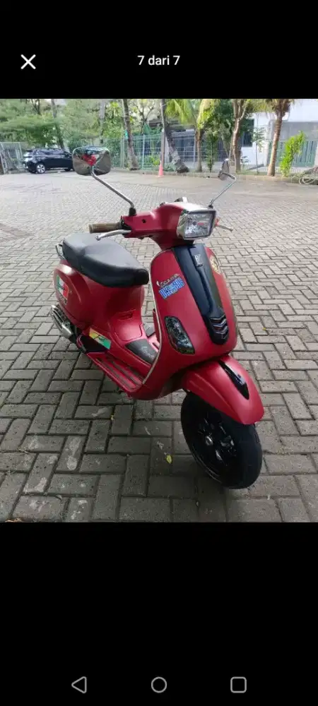 Vespa i-get 3vE tahun 2020