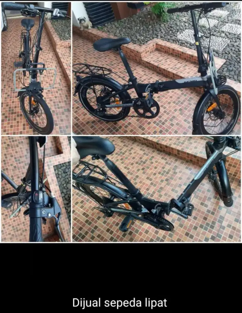 Dijual sepeda lipat Genio Vesta 20inch seken
