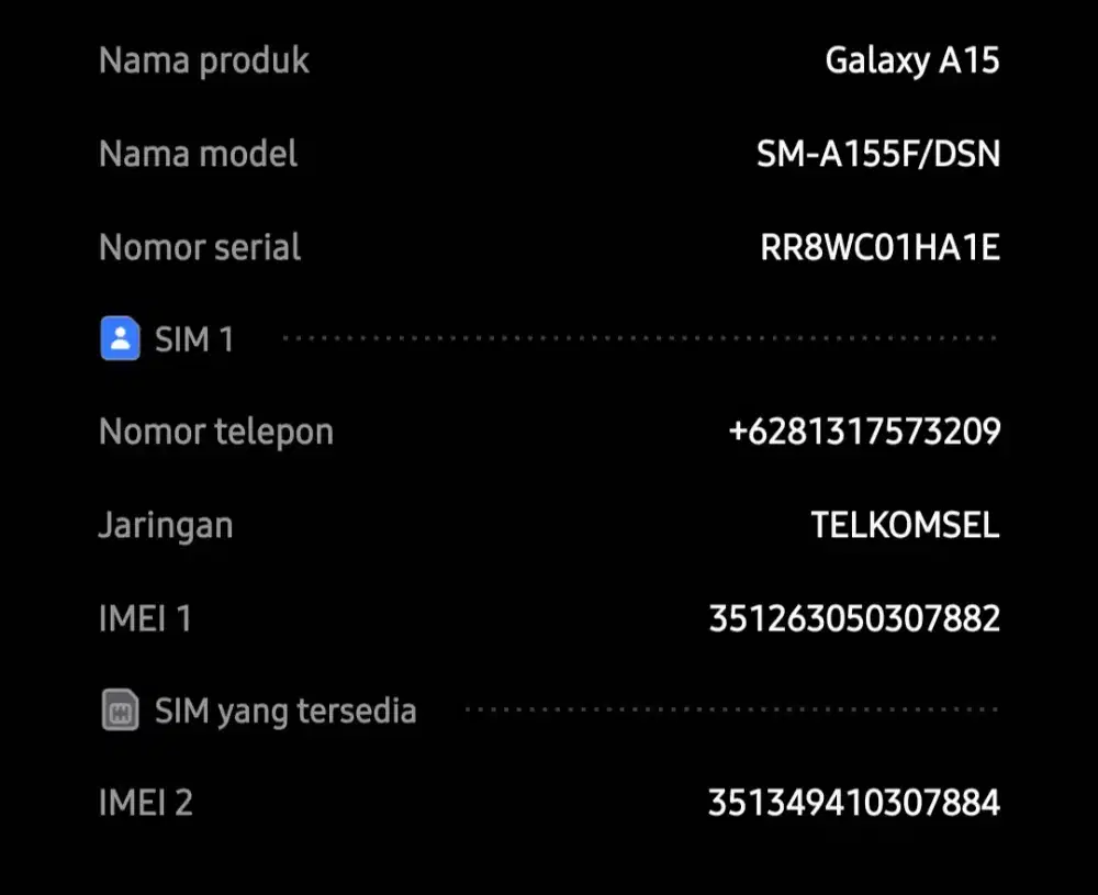 Jual samsung 8/128 kondisi 100% normal no eror