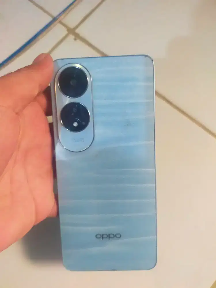 Oppo A60, kekunci tingal restart, lcd retak tapi sentuhan aman