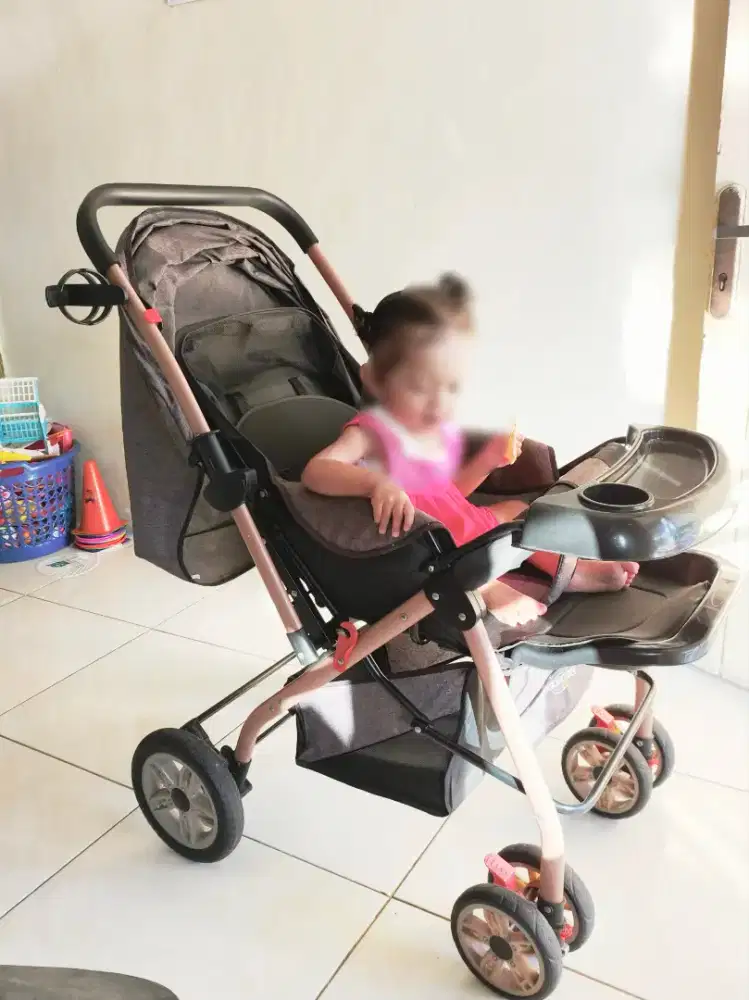 Stroller spacebaby sb-6055 black