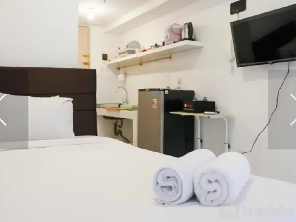 Unit Apartemen Studio Full Furnish Lokasi Tokyo Riverside PIK 2 Siap Huni