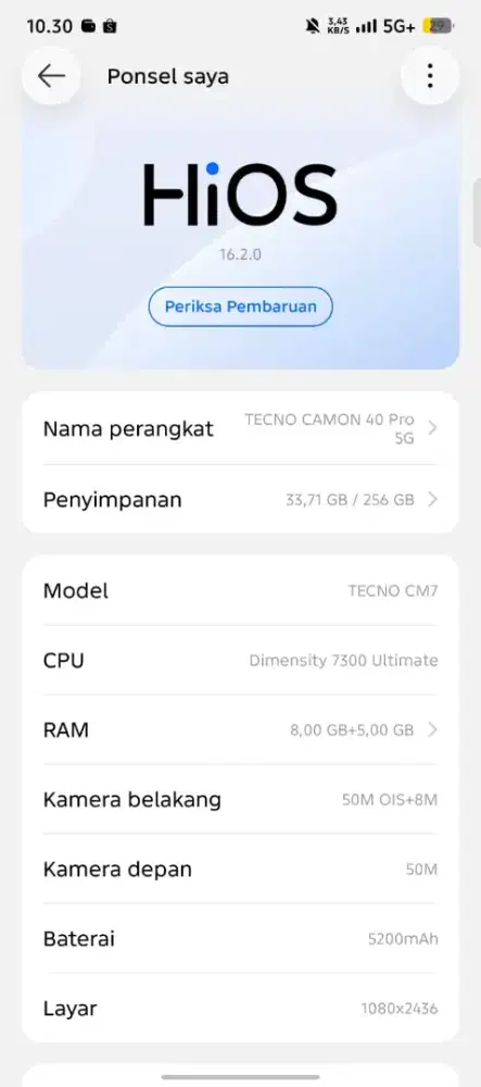 Tecno camon 40 pro