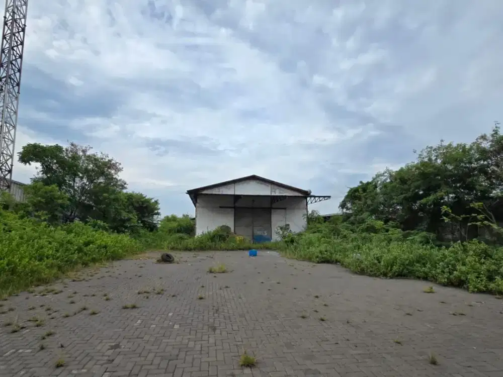 Jual Via Lelang Gudang Hitung Tanah Murah 1,25Ha di Nol Jl Raya Tambak Langon Surabaya